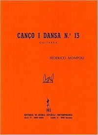 Canco i Dansa no.13 (Codina) available at Guitar Notes.